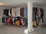 well organised second hand clothes store