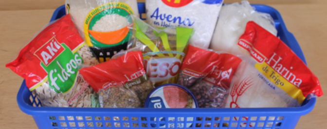 Proyecto “Corona”: Cuarta entrega de las canastas de alimentos